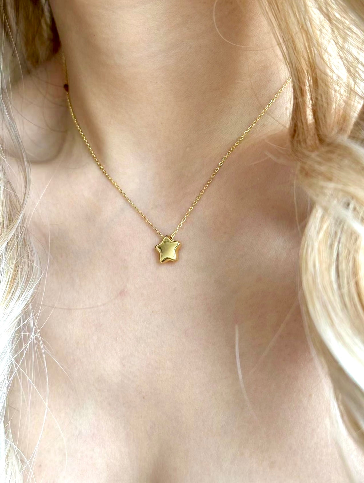 Golden Starlet Necklace